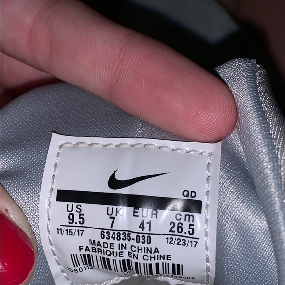 Light blue/white huaraches women’s 9.5 - Picture 2 of 2